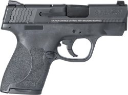 S&W SHIELD M2.0 M&P9 9MM NIGHT - SIGHT NO THUMB SAFETY BLK