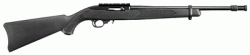 RUGER 10/22 TACTICAL 22LR - BLUED BLACK SYN W/FLASH HIDER