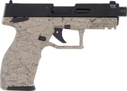 TAURUS TX-22 22LR 4.6" - ADJ. 16-SHOT  FDE SPLATTER