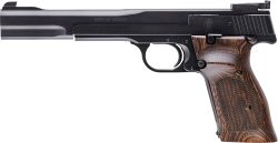 S&W 41 22LR 7" AS - 10SH-ATS-TS-DT BLUED WOOD