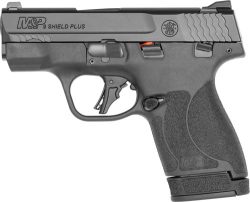 S&W M&P9 SHIELD PLUS 9MM TS - 13/10 RD MAGS  3.1" BLACK