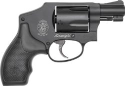 S&W 442 38SPL+P 1.875" FS - 5-SHOT MATTE BLACK RUBBER