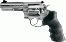 RUGER GP100 357MAG 4.2" AS - STAINLESS HOGUE MONOGRIP