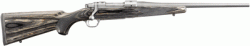 RUGER M77 HAWKEYE COMPACT 243 - MATTE S/S BLACK LAMINATE