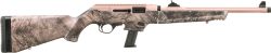 RUGER PC CARBINE ROSE 9MM - 17-SHOT THREADED BBL 1/2"-28