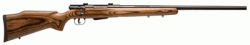 SAVAGE 25LW VARMINTER 17HORNET - 24" ACCU TGR BLUE/BRN LAMINATE