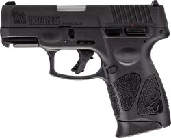 TAURUS G3C 9MM 12-SHOT 3-DOT - ADJ. 3.26" MATTE BLACK POLYMER