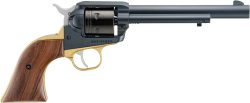RUGER WRANGLER 22LR 6.5" FS - MIDNIGHT BLUE BRASS GRIP FRAME