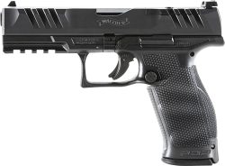 WALTHER PDP OR 9MM 4" FS - 18-SHOT BLACK POLYMER FRAME