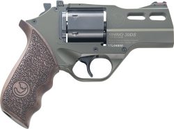 CHIAPPA RHINO 30DS 357MAG - 3" ADJ. SIGHT ODG/WALNUT