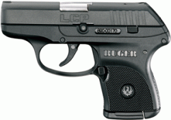 RUGER LCP 380ACP 6-SHOT FS - BLUED BLACK SYNTHETIC