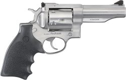 RUGER REDHAWK 44 REM MAG 4.2" - STAINLESS RUBBER ADJUSTABLE