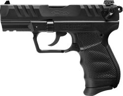 WALTHER PD380 380ACP 3.7" FS - 9RD BLACK SLIDE BLACK FRAME