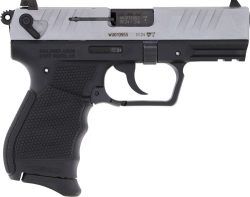 WALTHER PD380 380ACP 3.7" FS - 9RD SILVER SLIDE BLACK FRAME