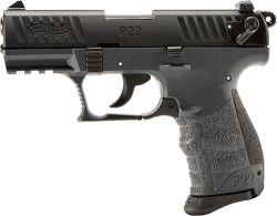WALTHER P22Q 22LR 3.4" AS - 10-SHOT TUNGSTEN GRAY POLYMER
