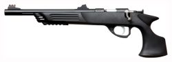 CRICKETT PISTOL 22WMR - BLUED/BLACK SYNTHETIC THREADED