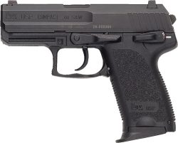 HK USP40 COMPACT V1 DA/SA 40SW - 3.58" BBL 2-10RD BLACK