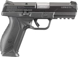 RUGER AMERICAN 9MM LUGER - FS 17-SHOT BLACK MATTE SYN