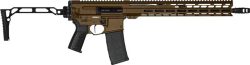 CMMG RIFLE DISSENT MK4 9MM 16" - RDB/9ARC SL-K ADJ STK BRONZE
