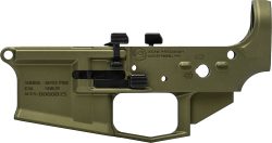 AERO PRECISION M4E1 PRO LOWER - RECEIVER OD GREEN ANODIZED