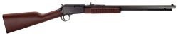 HENRY PUMP ACTION 22S/L/LR - 20" OCTAGON BLUED WALNUT