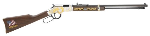 HENRY MILITARY SERVICE 2ND ED. - 22S/L/LR 20" OCTAGON ENGRAVED
