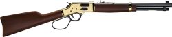 HENRY BIG BOY BRASS 357/38SP - SIDE GATE 16.5" OCTAGON WALNUT