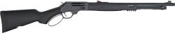 HENRY X MODEL LEVER 45/70 - 19.8" TB BLUED BLACK SYN.