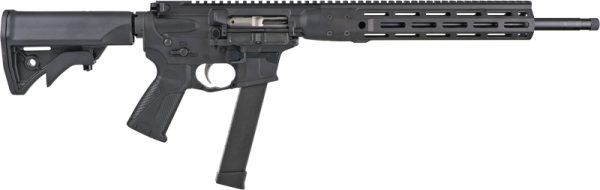 LWRC IC NINE CARBINE 9MM 16" - 27RD MAG ADJ BLACK STOCK