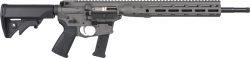 LWRC IC NINE CARBINE 9MM 16" - 27RD MAG TUNGSTEN GREY