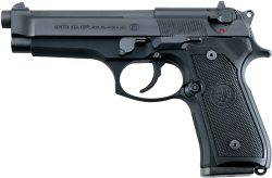 BERETTA 92FS 9MM CA COMPLIANT - 4.9" 10-SH BLUED BLACK POLY