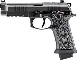 BERETTA 92XI SAO SQUALO 9MM - W/RAIL 22RND 4.9" BLK/GREY