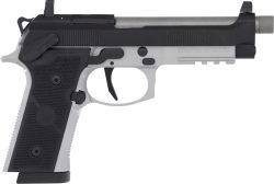 BERETTA 92XI SAO TACTICAL 9MM - W/RAIL 18RND 4.7" TWO TONE