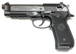 BERETTA 96A1 40SW 4.9" FS - 10-SHOT BLUED MATTE BLACK POLY