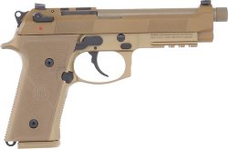 BERETTA M9A4 G 9MM 5.1" 18 RND - THREADED BBL TAN US OPTIC RDY