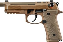 BERETTA M9A4 G CENTURION 9MM - 4.8" 18RND THRD BBL TAN US OR