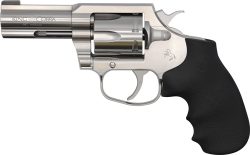 COLT KING COBRA 357MAG 3" 6RD - STAINLESS BLACK RUBBER GRIPS