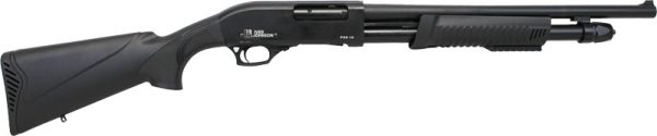 IVER JOHNSON PUMP 12GA 3" 18" - BLUED SYNTHETIC - Image 2