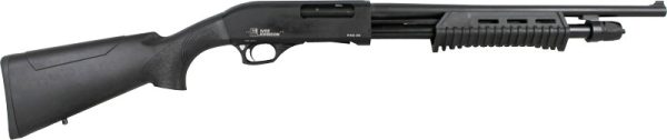 IVER JOHNSON PUMP 20GA 3" 18" - CYLINDER BLUED SYNTHETIC - Image 2