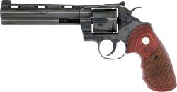 COLT PYTHON 357MAG 6" BLUED - SNAKE SCALE WALNUT (TALO)