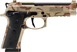 BERETTA 92XI SAO FS 9MM 4.7" - 15RND DESERT DPM CAMO 2 MAGS