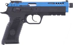 TANFOGLIO FORCE 22LR 4.9" - POLY FRAME BLUE STEEL SLIDE