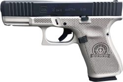 GLOCK 45 MOS SOWW 9MM 17-SHOT - TITANIUM CERAKOTE FRAME TALO