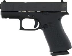 GLOCK 43X 9MM LUGER FS 10-SH - W/ FRONT RAIL BLACK