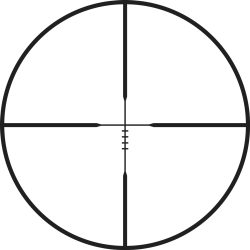 BSA OPTIX SERIES RIFLESCOPE - 4-12X40MM BDC-8 RETICLE BLACK