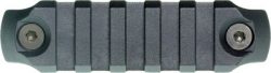 BCM RAIL SECTION--NYLON KEYMOD - 3" RAIL BLACK