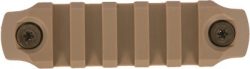 BCM RAIL SECTION--NYLON KEYMOD - 3" RAIL FDE