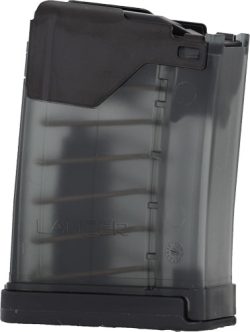 LANCER MAGAZINE L5AWM AR-15 - 5.56X45 5RD TRANSLUCENT SMOKE