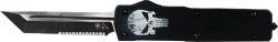 TEMPLAR KNIFE LARGE ZINC OTF - FALLEN 3.5" D2 BLK TANTO SRRT