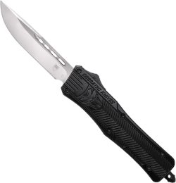 COBRATEC MEDIUM CTK1 OTF - BLACK 3" DROP POINT